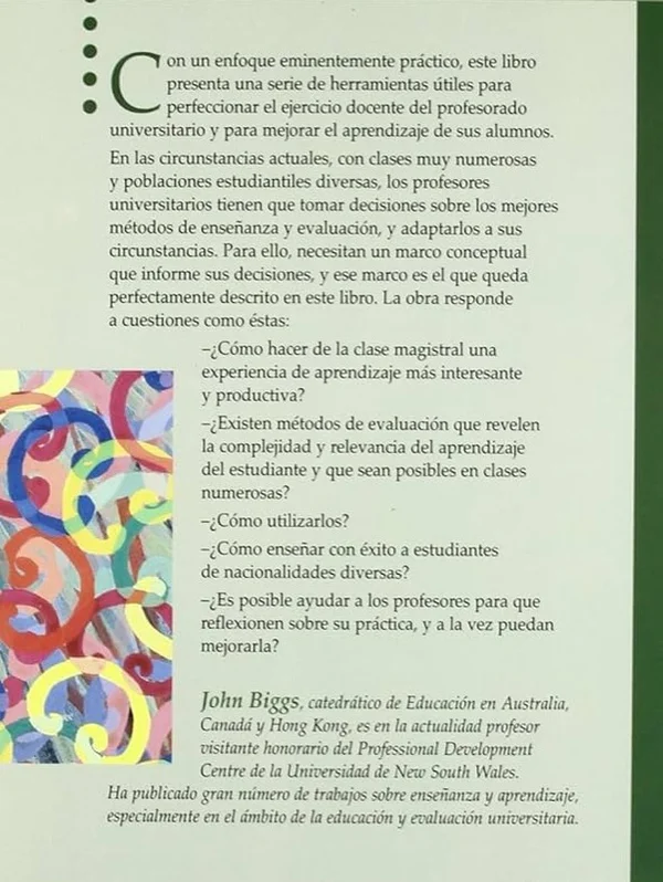 Portada de Calidad del aprendizaje universitario